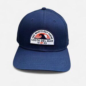 Costa Del Mar Maverick Cap / Hat Mens Navy Snapback - See What’s Out There 1983